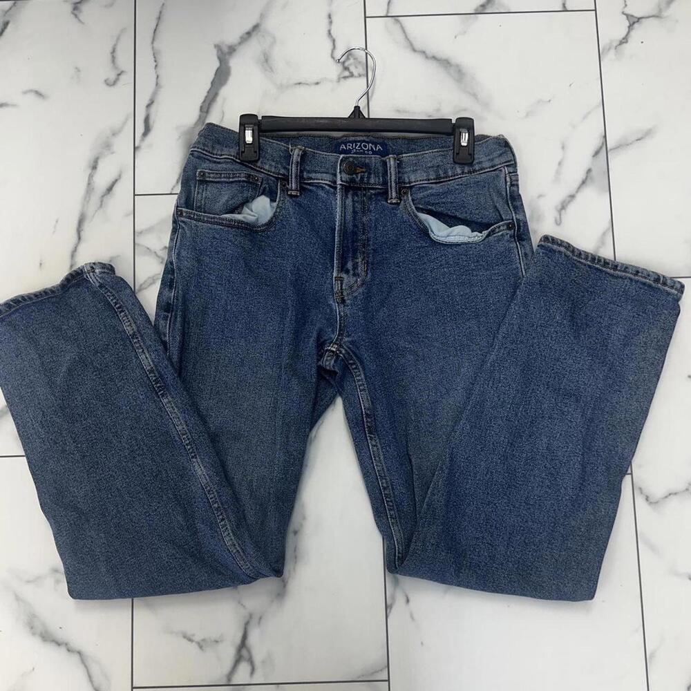 Arizona Men's Blue and Navy Jeans